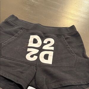 DSQUARED2 Black Athletic Shorts